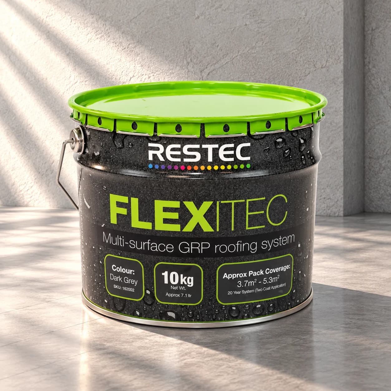FLEXITEC: Sistema impermeabilizzante liquido armato in fibra di vetro