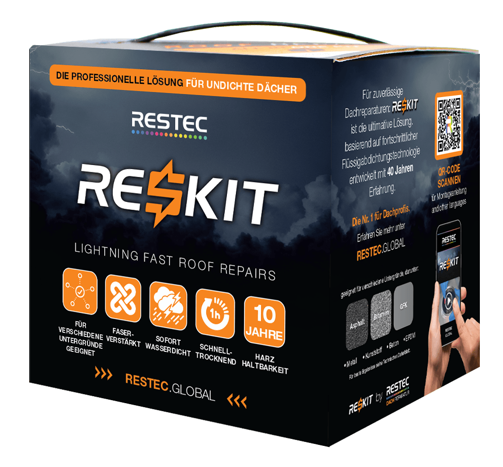 RESKIT: Soluzione professionale per riparazioni localizzate delle coperture